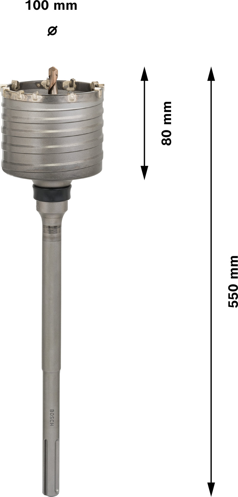 Cortadora de núcleos Bosch SDS-Max 9, 100 x 310 x 430 m
