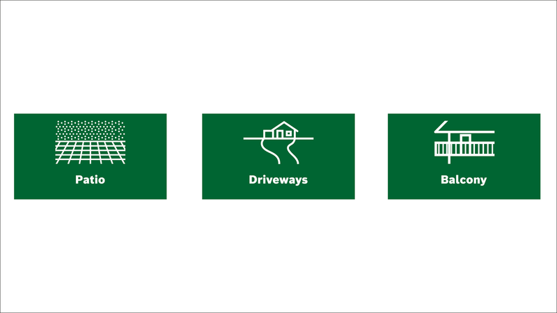 Bosch AquaSurf250 Patio Cleaner