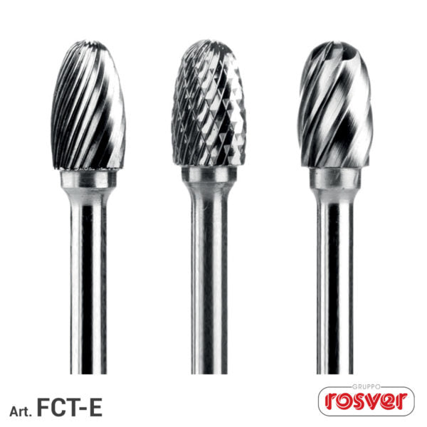 Fresas ovais de metal duro Fast Grinder (FCT-E)