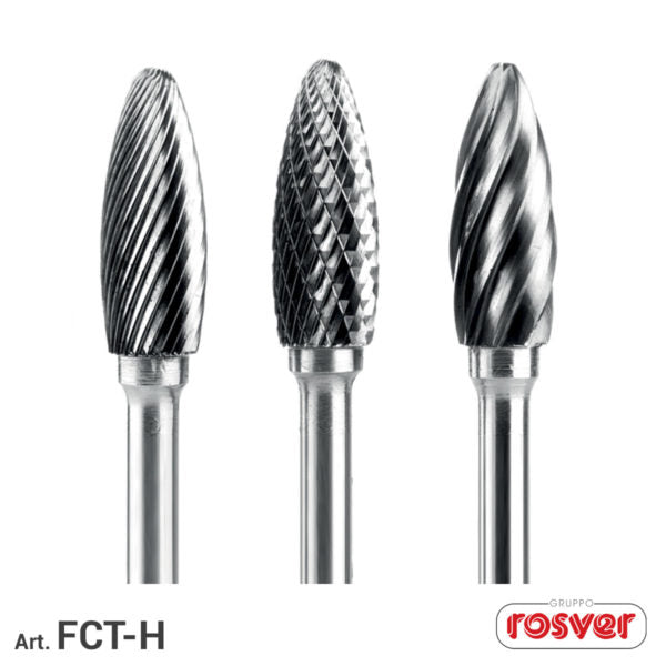 Fresas de metal duro Fast Grinder (FCT-H) para conformação por chama