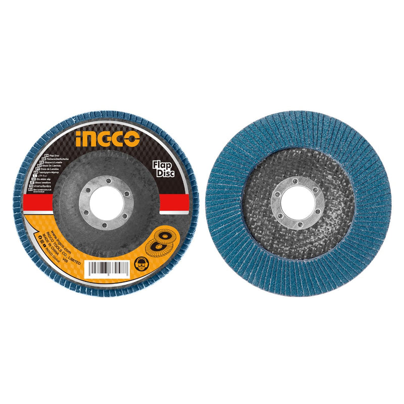 Disco laminado de acero inoxidable INGCO (FDZ1153) de 115 mm P80