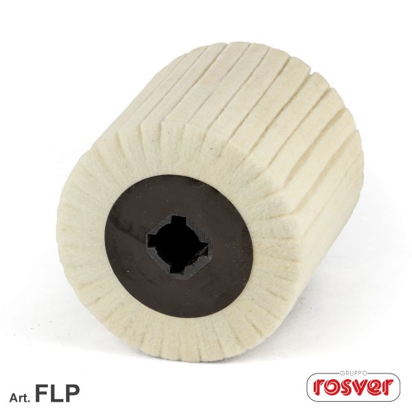 Rosver (FLP-100x100) Rodas de feltro com abas 100x100