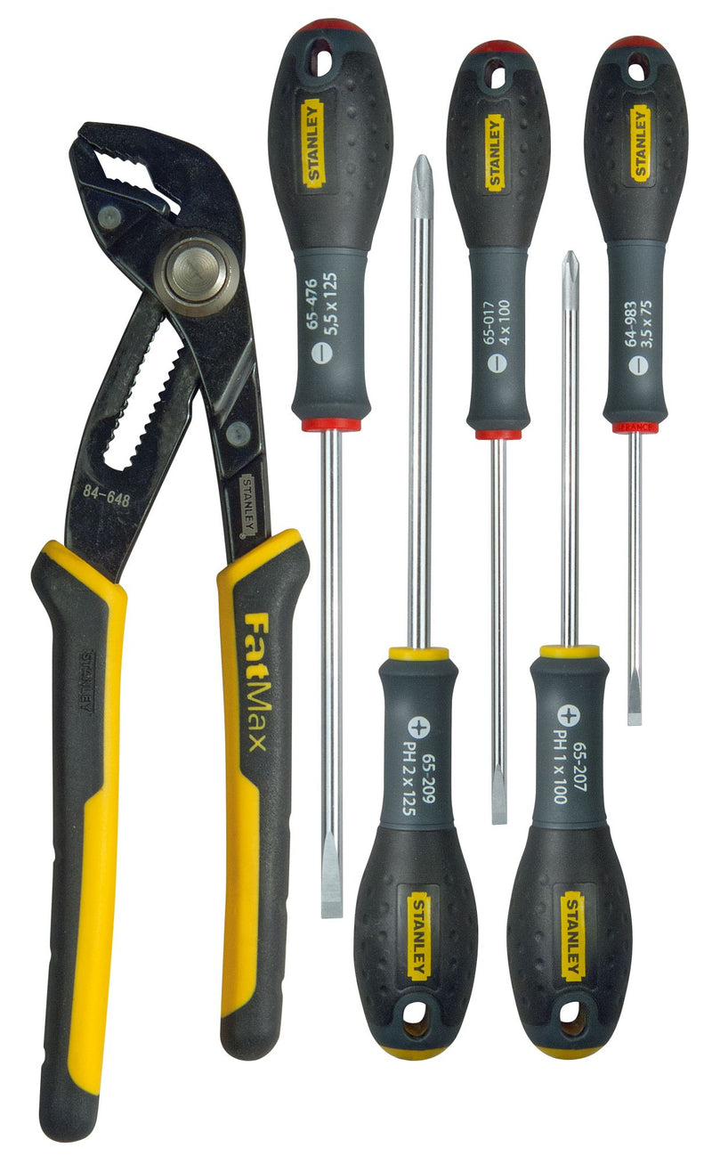 Stanley (FMHT0-62639) FATMAX Chaves de fendas com conjunto de alicates e juntas ranhuradas (5 peças)