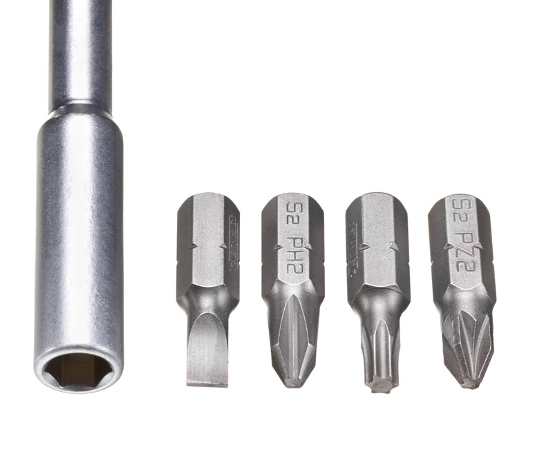 Stanley (FMHT0-62691) Chave de fendas FATMAX com cabo de pistola e roquete com 12 bits