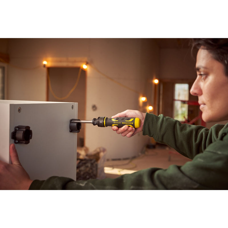 Stanley (FMHT62692-0) FATMAX Chave de fendas com roquete, acionamento rápido