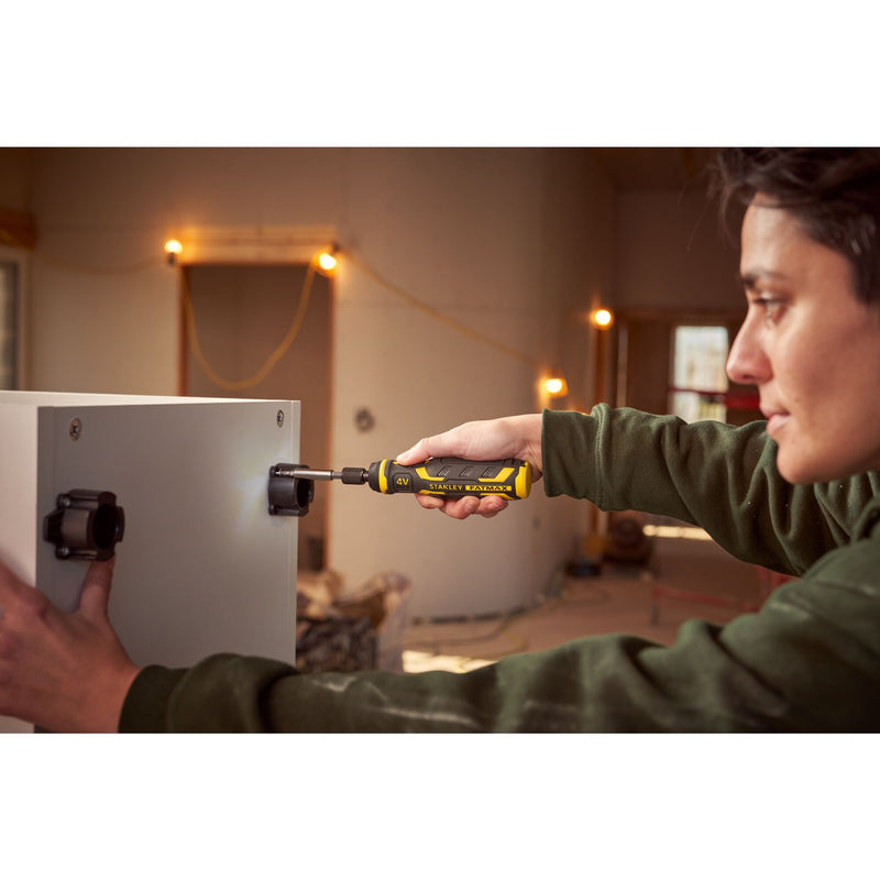 Stanley (FMHT66719-0) FATMAX 4V Chave de fendas elétrica assistida