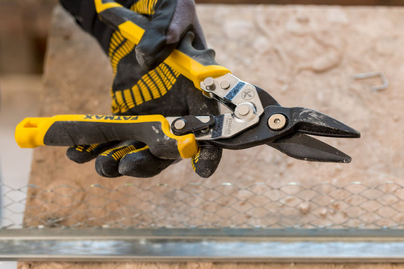 Stanley (FMHT73756-0) FATMAX Ergonomic Straight Cut Aviation Snips