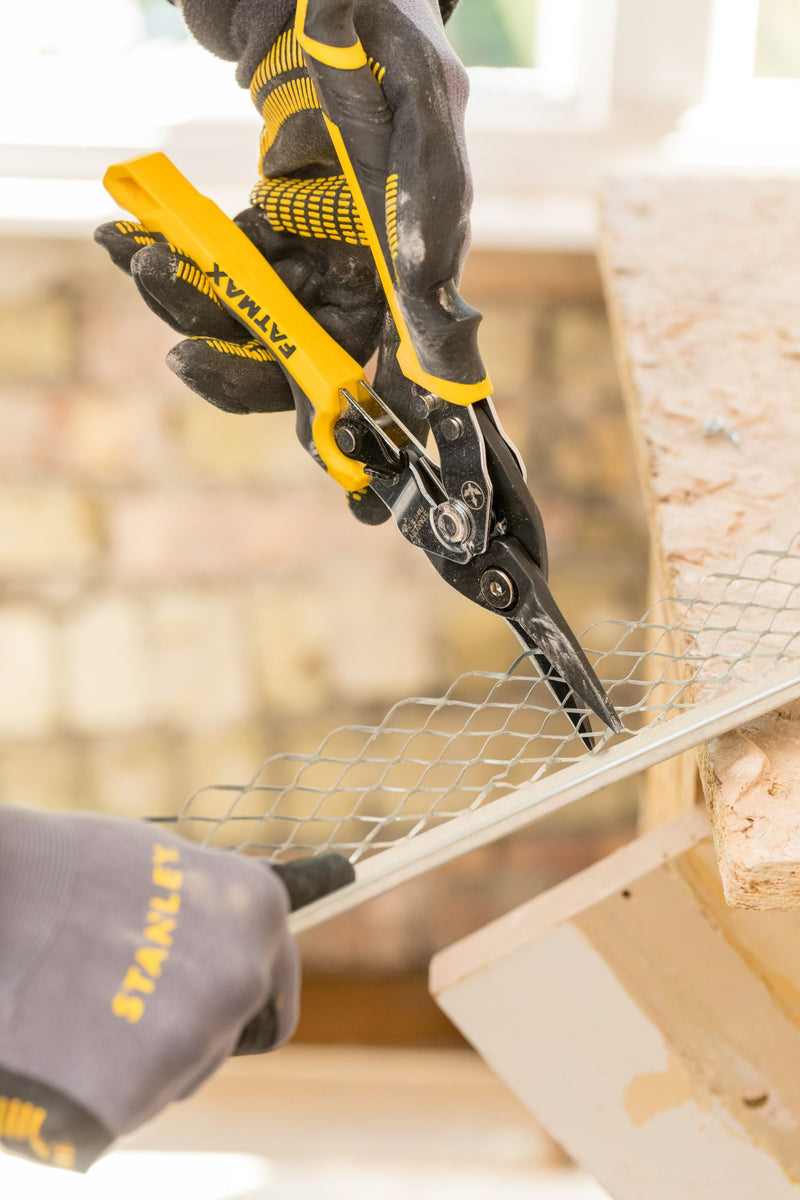 Stanley (FMHT73756-0) FATMAX Ergonomic Straight Cut Aviation Snips