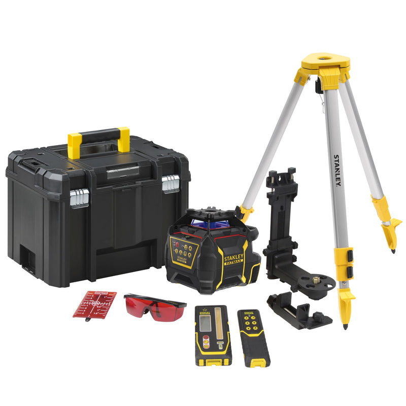Stanley (FMHT77446-1) FATMAX Rotary RL600 Nível de laser de feixe vermelho alcalino