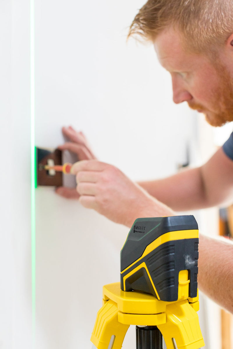 Láser de líneas cruzadas Stanley (FMHT77586-1) FATMAX alcalino, verde