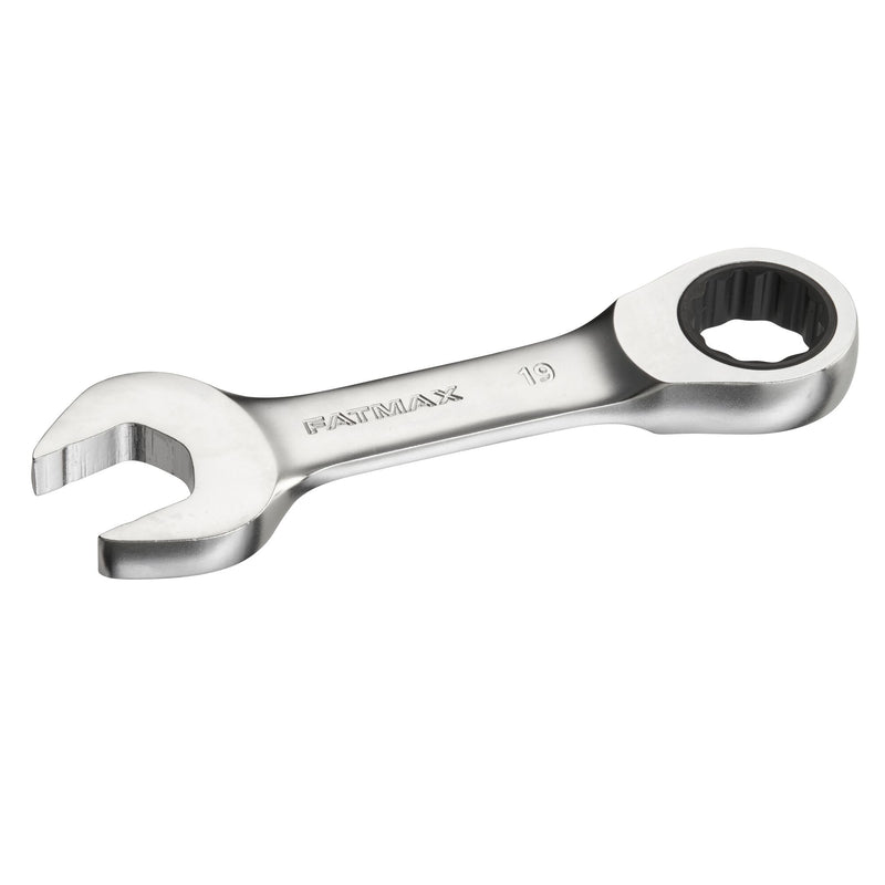 Stanley (FMMT13115-0) FATMAX 19mm Anti-Slip Ratcheting Stubby Wrench