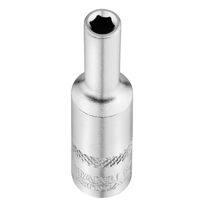 Stanley (FMMT17248-0) Dado profundo de 6 puntas de 4 mm y 1/4 pulg. FATMAX