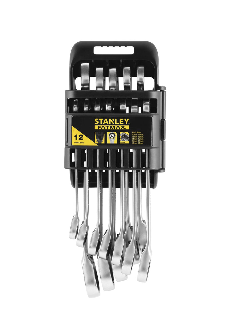 Stanley (FMMT82849-0) FATMAX Reversible Ratcheting Wrench Set (12 pc.)
