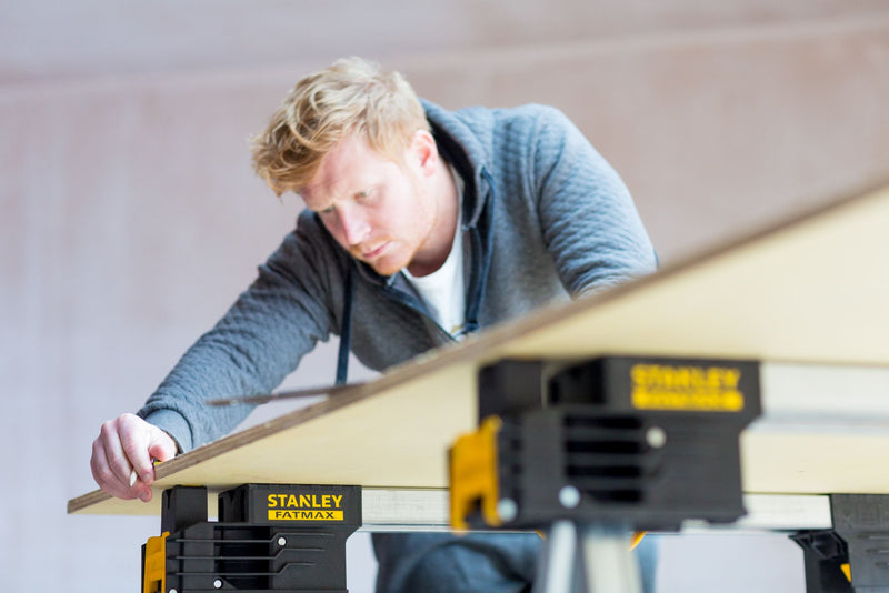 Stanley (FMST1-75763) FATMAX 900kg Folding Metal Sawhorse (Pair)