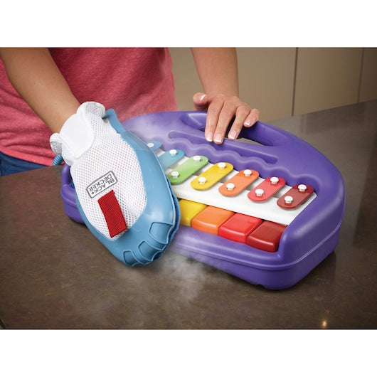 Trapeador a vapor 9 en 1 Black&Decker (FSMH1351SM-QS) de 1300 W con SteaMitt