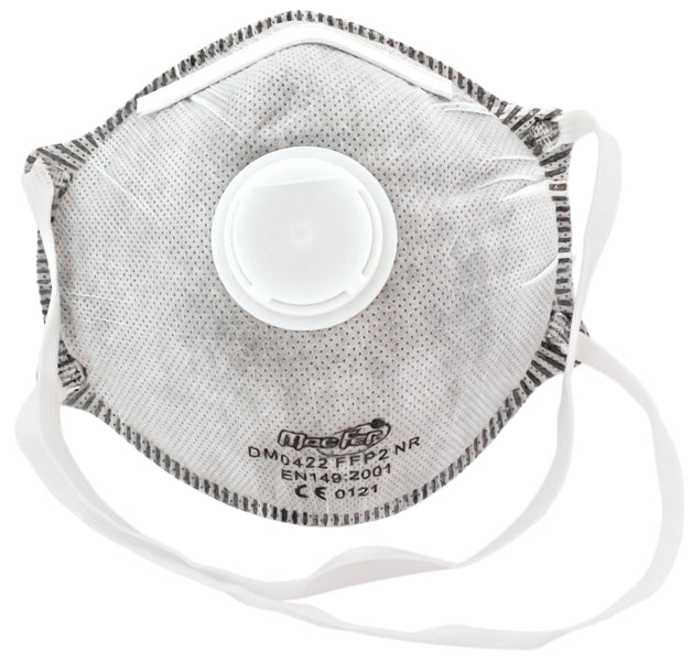 Macfer (DM0422) Activated Carbon Paper Mask with Valve