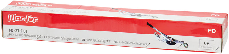 Aparelho Arrasto Duplo Macfer (FD)