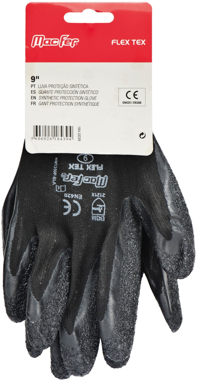 Luva proteção sintética (Flex Tex)