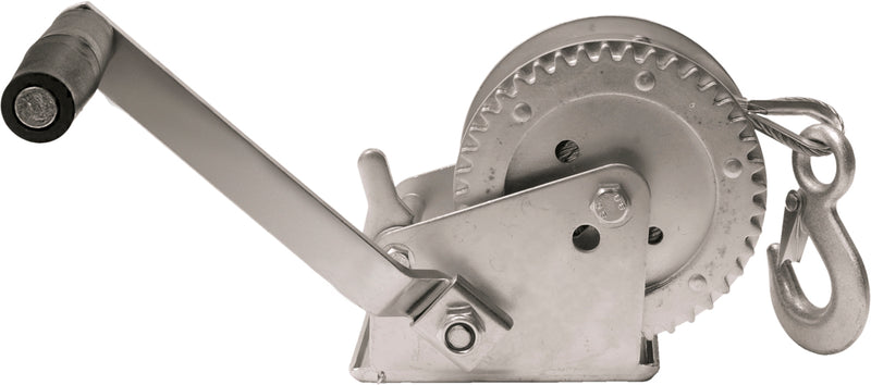 Macfer (GMC-2) Hand Crank Winch with Cable 2 Gears