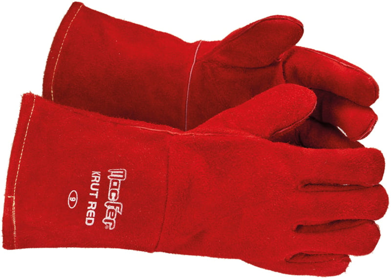 Luva proteção pele para soldador (Krut RED)