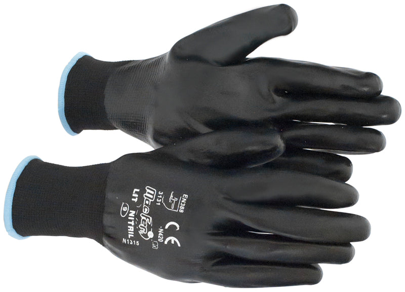 Guantes de protección sintéticos Macfer (Lite Nitril)