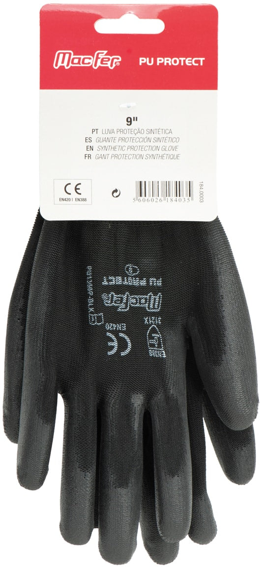 Luva proteção sintética (PU Protect)