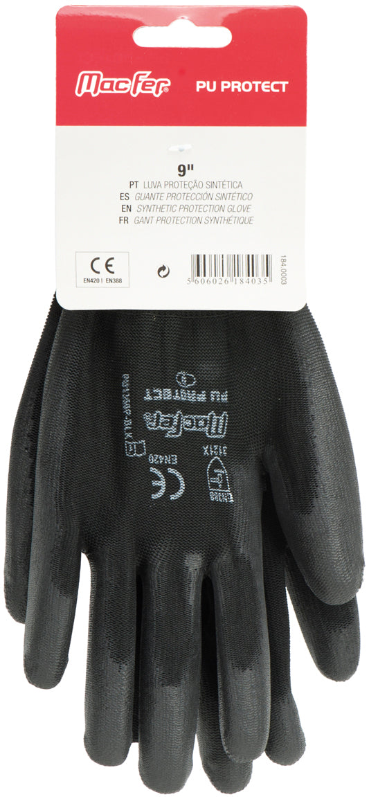 Luva Proteção Sintética Macfer (PU Protect)