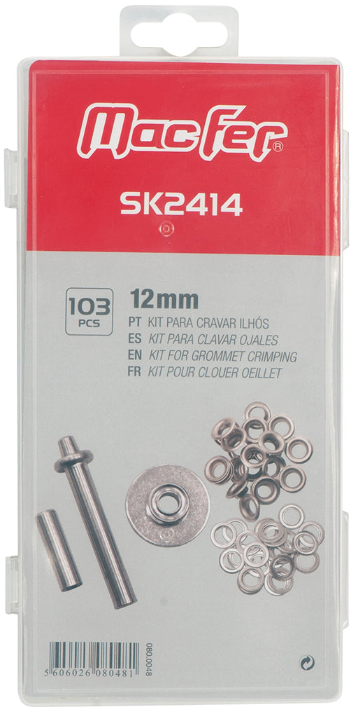 Kit de colocación de ojales Macfer (SK2414)