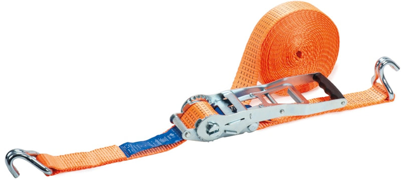 Tie-Down Strap With Ergo Ratchet And "J" Hook (TE71-ERGO-J)