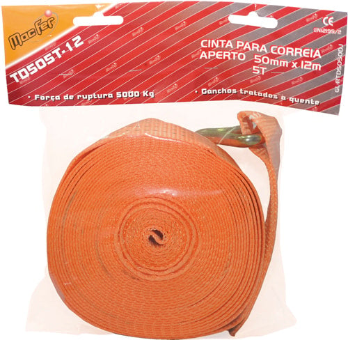 Tie-Down Strap Without Ratchet "J" Hook (SRD011-J-C)