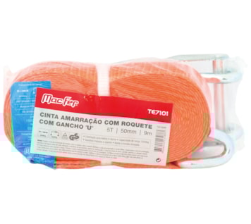 Tie-Down Strap With Ratchet "U" Hook (SRD011-U)