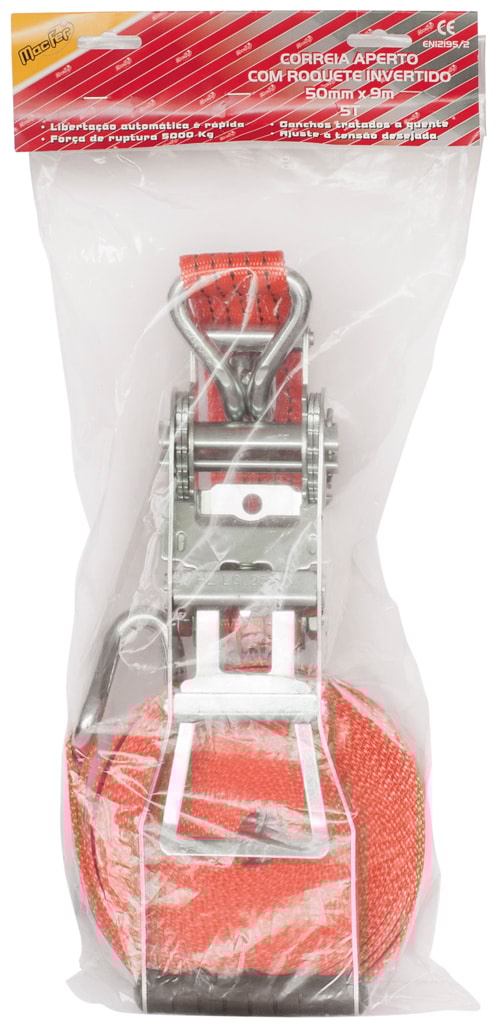 Cinta amarração com roquete com engate rail (SRD018)