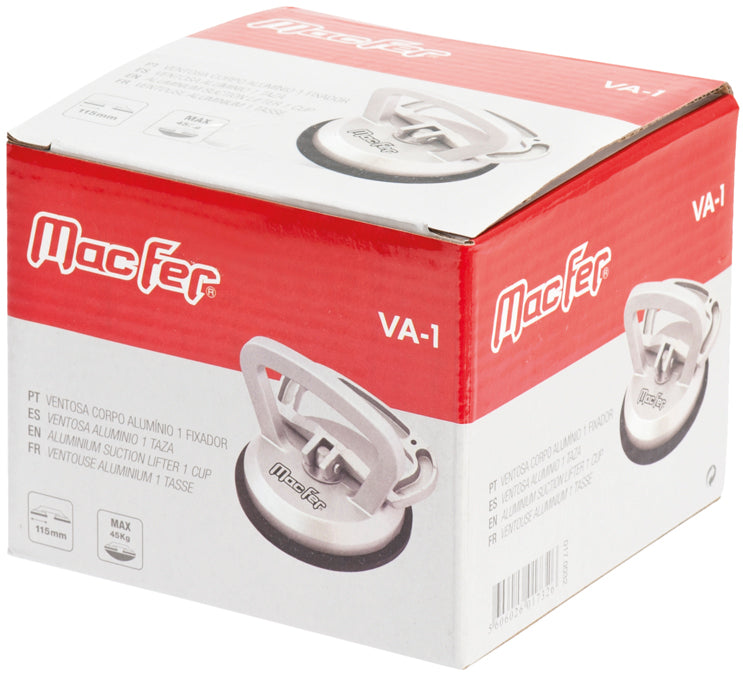 Macfer (VA-1) Aluminium Body Suction Lifter 1 Cup