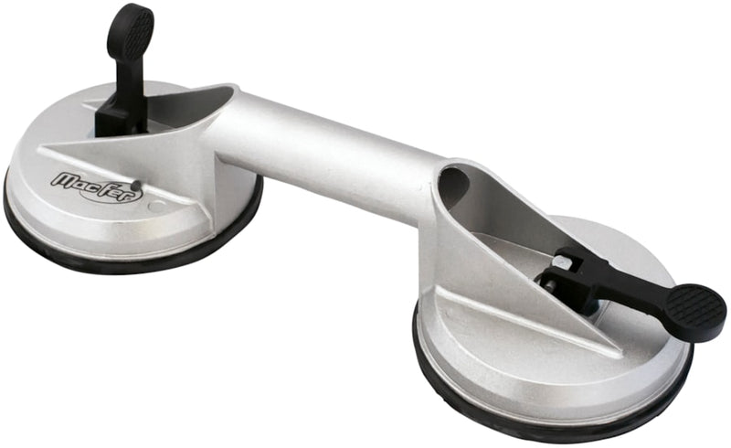 Ventosa corpo alumínio 2 fixadores (VA-2)