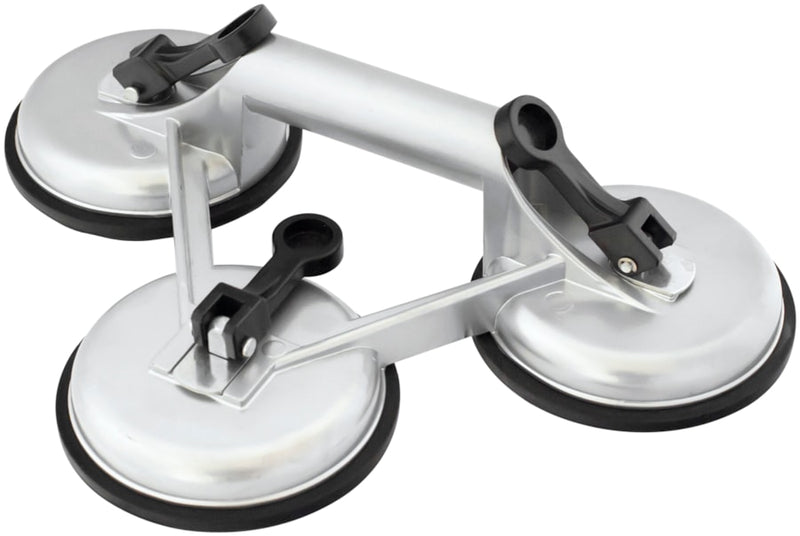 Ventosa corpo alumínio 3 fixadores (VA103)