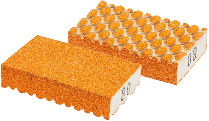 Macfer (BLE-03J) Sponge Sanding Block Set with Pads