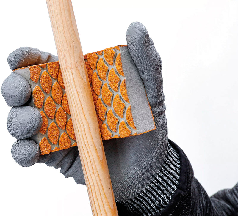 Macfer (BLE-03J) Sponge Sanding Block Set with Pads