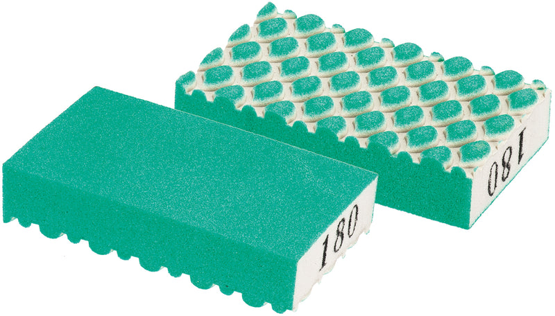Juego de bloques de lijado con esponja Macfer (BLE-03J) con almohadillas