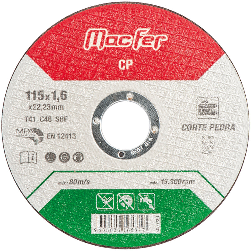 Macfer (CP) Stone Cutting Abrasive Disc