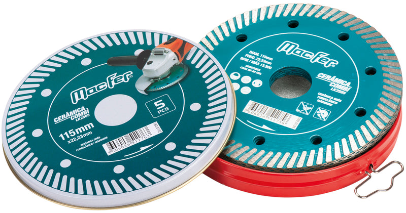 Pack Disco Diamantado Macfer (Cerâmica Combi LK2505)