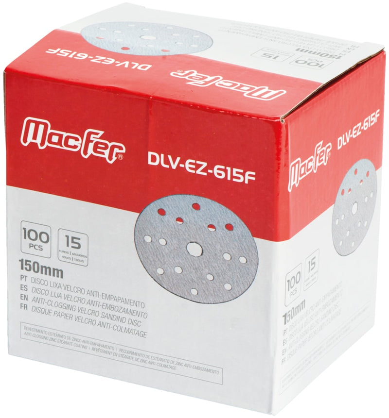 Disco lixa velcro anti-empapamento (DLV-EZ-508F)