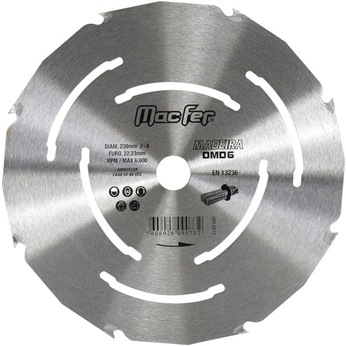 Toothed Disc For Wood (DMD6)
