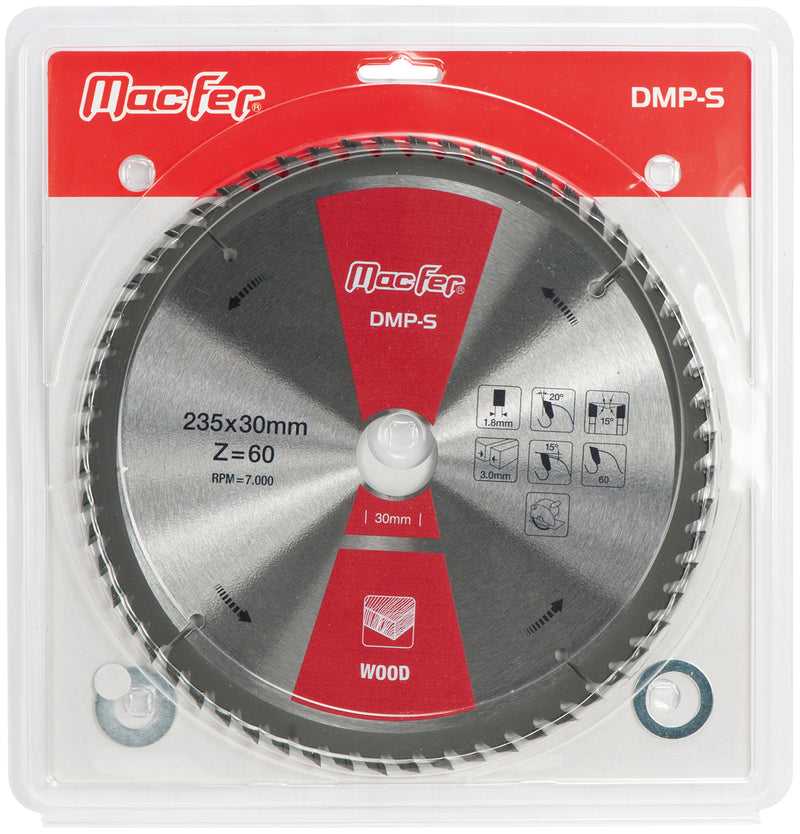 Disco Pastilhado para Madeira Macfer (DMP-S)
