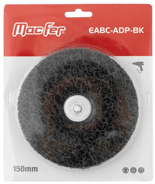 Circular Abrasive Brush With Adapter (EAbC-ADP-BK)