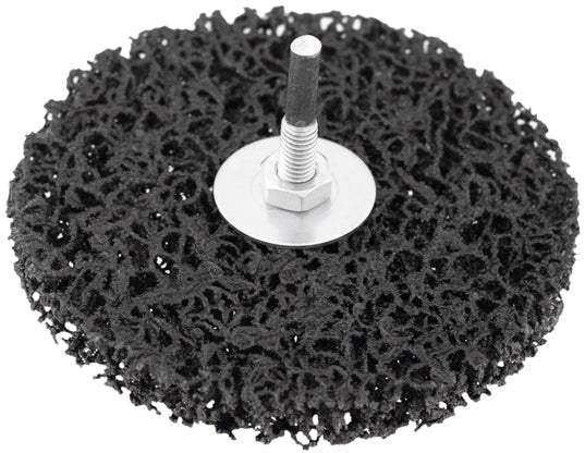 Cepillo abrasivo circular Macfer (EAbC-ADP-BK) con adaptador