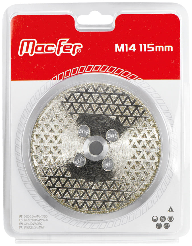 Disco de diamante Macfer (Electrodepositado SMT102)