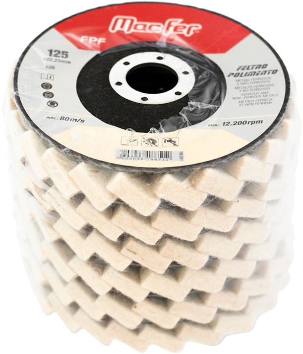 Felt-Plated Lamellated Polishing Disc (FPF)