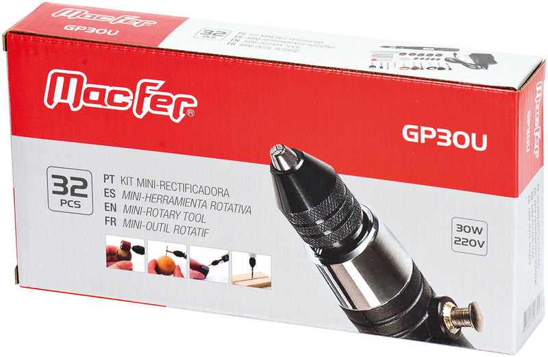 Macfer (GP30U) Mini Die Grinder Kit