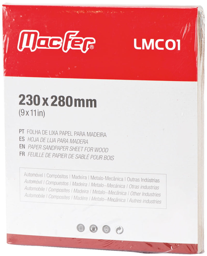 Folha lixa papel para madeira (LMC01)