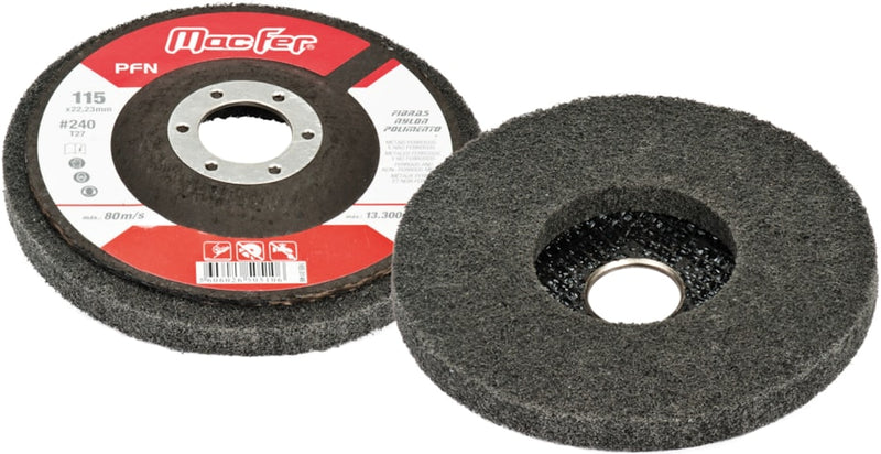 Disco fibras nylon para polir (PFN-M)